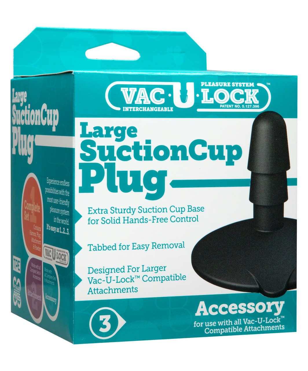 Doc Johnson Vac-U-Lock Large Suction Cup - Image 2