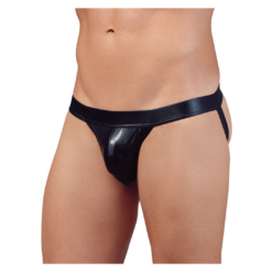 Svenjoyment Black Wet Look Jockstrap