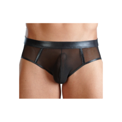 Svenjoyment Black Sheer Mesh Jock Briefs