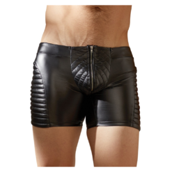 NEK Black Biker Style Boxer Shorts