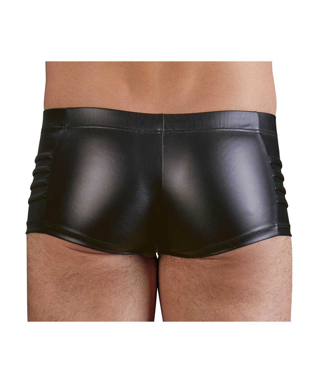 NEK Black Matte Look Trunks With Zipper - Image 6