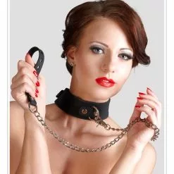 Bad Kitty Silicone Collar With Leash