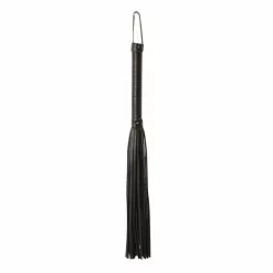 Bad Kitty Black Mini Flogger