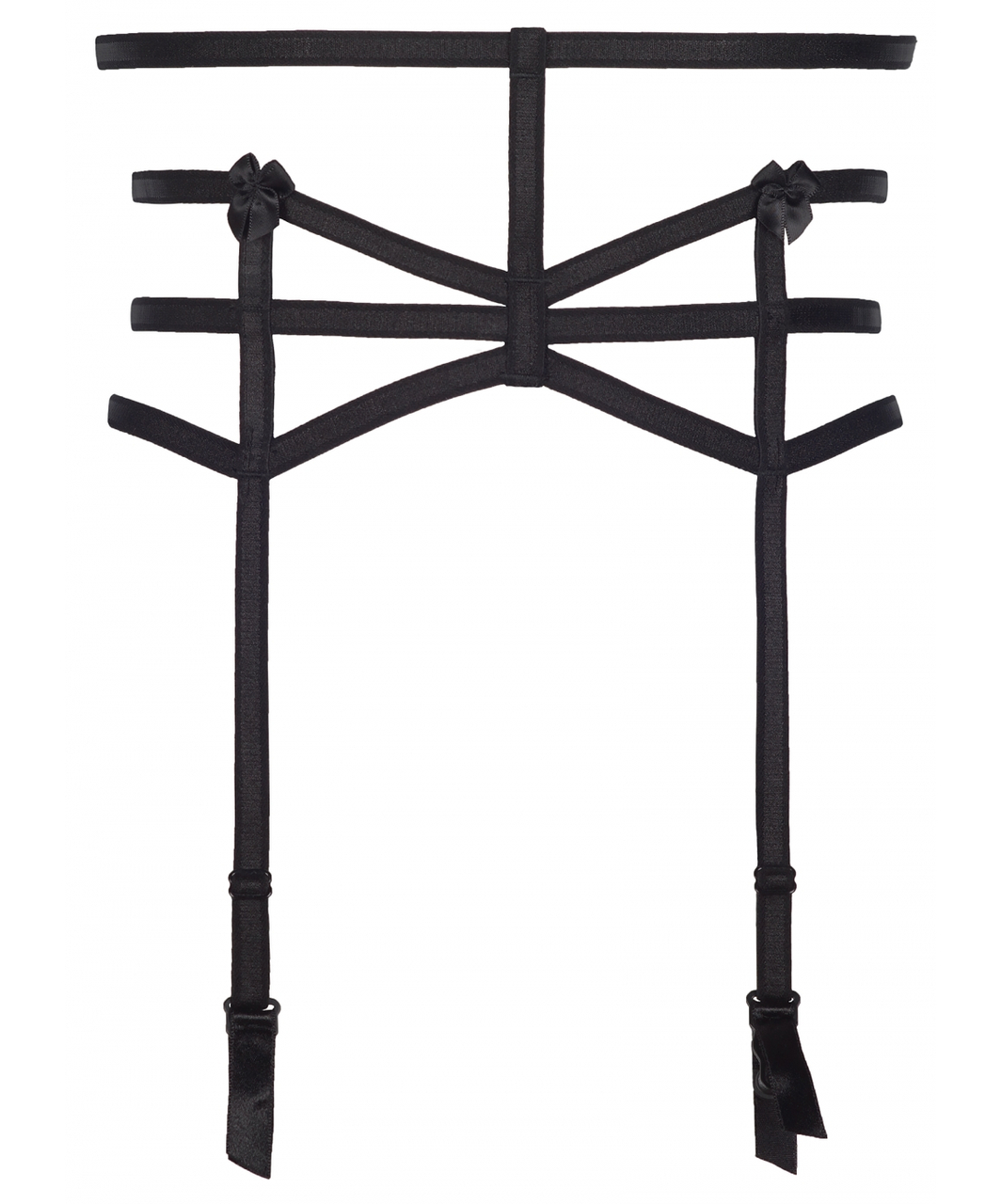 Axami Sexy Tiramisu Black Garter Belt - Image 3