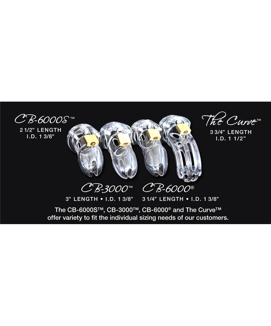 CB-X The Curve Chastity Device (95 X 38 Mm) - Image 2