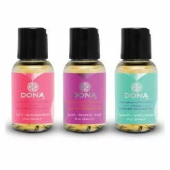 Dona Scented Massage Oil Gift Set (3 X 30 Ml)