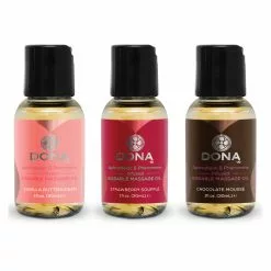 Dona Kissable Massage Oil Gift Set (3 X 30 Ml)