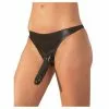 Late X Latex Briefs With External Dildo