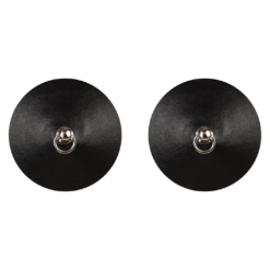 Obsessive Black Leatherette Piercing Pasties