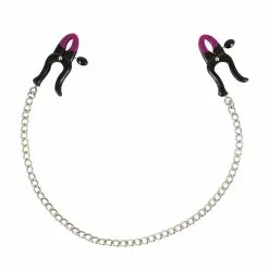 Bad Kitty Nipple Clamps With Chain