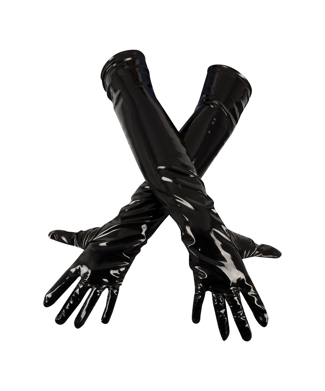 Black Level Black Vinyl Gloves - Image 2