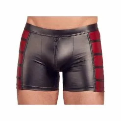 NEK Black & Red Matte Look Boxer Briefs