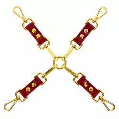 Taboom Burgundy Faux Leather Hogtie