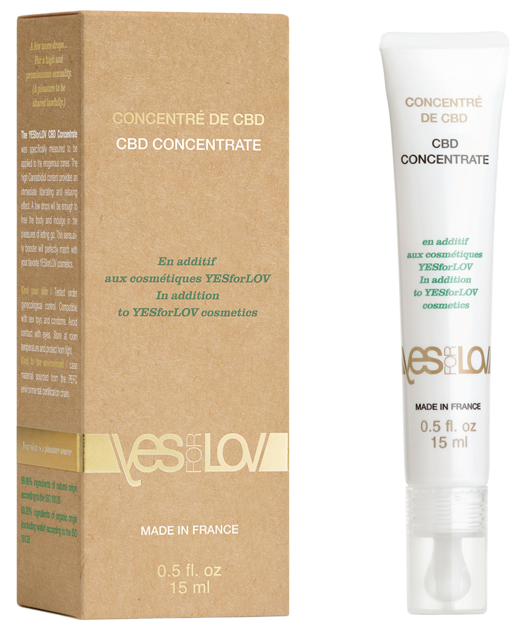 YESforLOV CBD Concentrate (15 Ml)