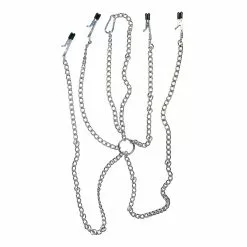Sextreme Chain Harness With Clamps