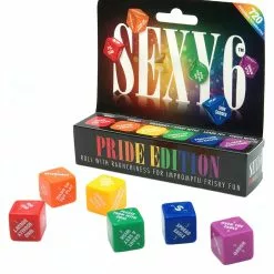 Creative Conceptions Sexy 6 Pride Edition Dice