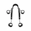 Darkness Fetish Submissive Position Master With Wrist And Ankle Cuffs