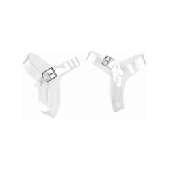 Pleaser Clear Detachable Ankle Straps (1 Pair)
