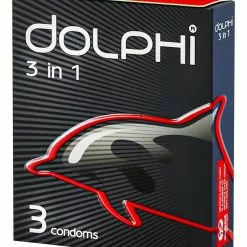 Dolphi 3 In 1 Condoms (3 Gab.)