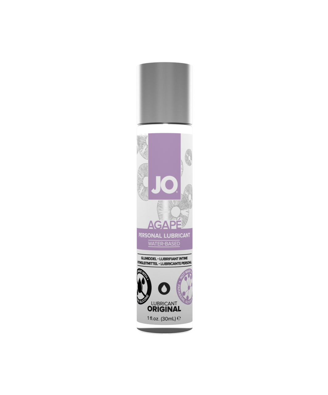JO For Her Agapé Original Lubricant (30 / 60 / 120 Ml) - Image 2
