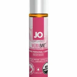 JO Organic NaturaLove Strawberry Flavored Lubricant (30 / 120 Ml)