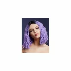 Fever Cara Violet/black Ombre Short Wavy Wig