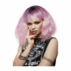 Fever Manic Panic Trash Goddess Pink Wig