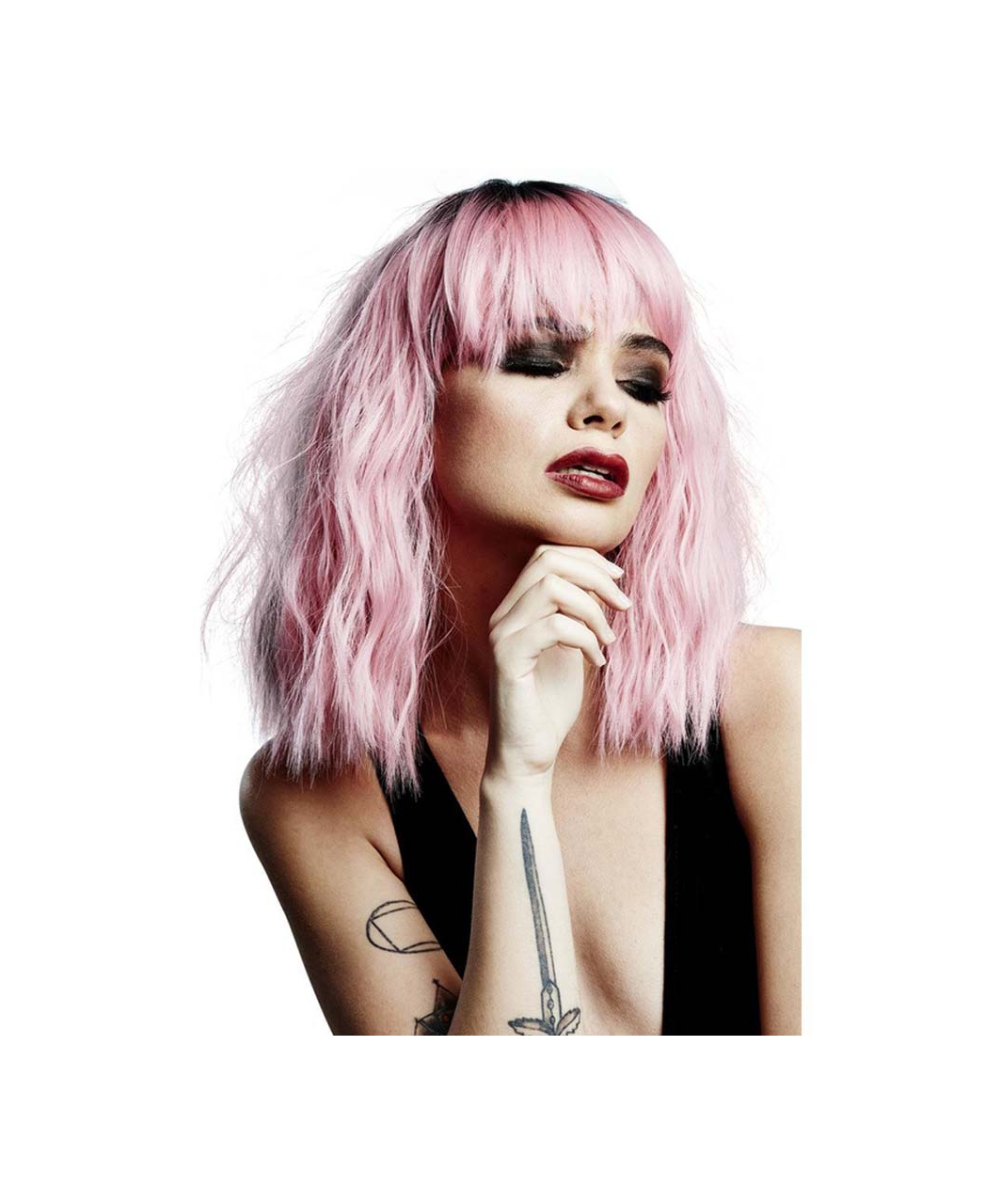 Fever Manic Panic Trash Goddess Pink Wig - Image 3