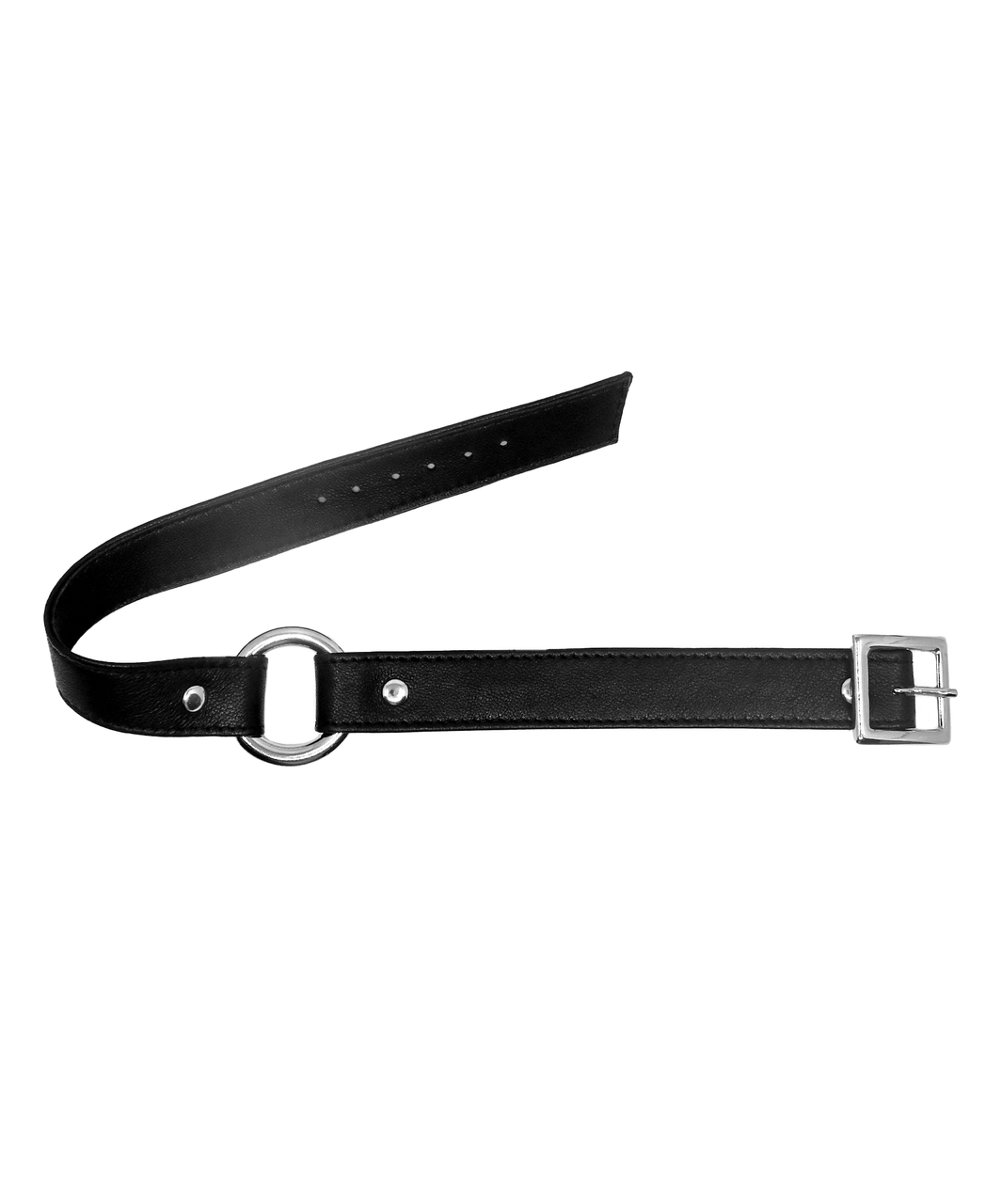 SexyStyle Black Leather Choker - Image 2
