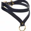Master Series Bondage Beddie Leatherette Collar With O-Ring