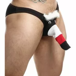 MOB Tucan Black Funny Mens Bikini Briefs