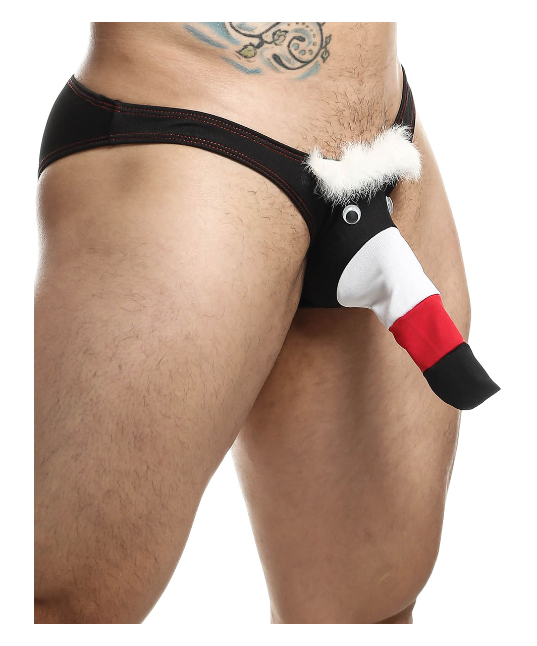 MOB Tucan Black Funny Mens Bikini Briefs