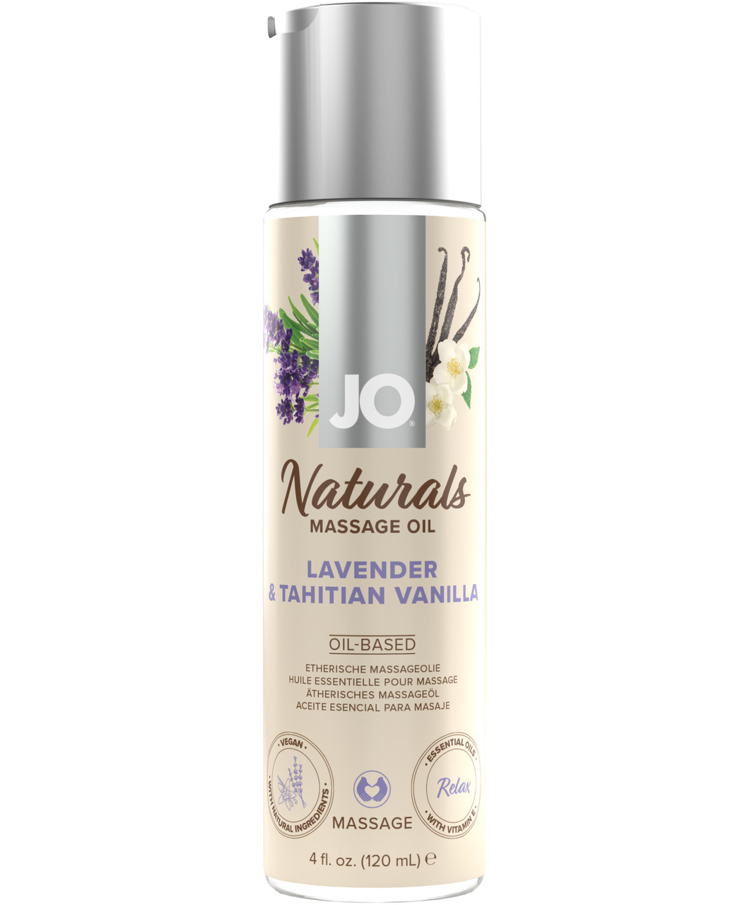 JO Naturals Massage Oil (120 Ml) - Image 2