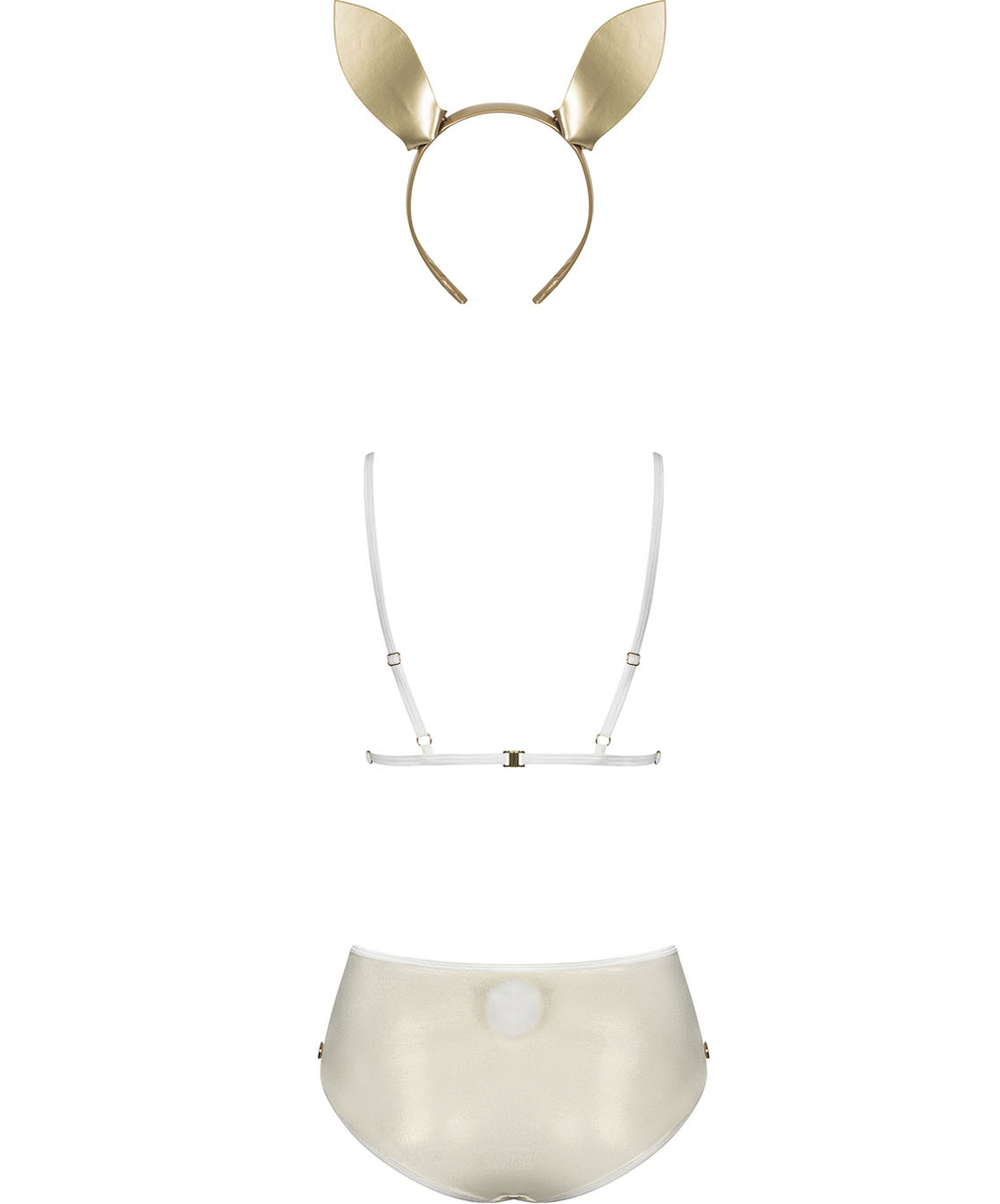 Obsessive Neo Goldes Sexy Bunny Shiny Set - Image 4
