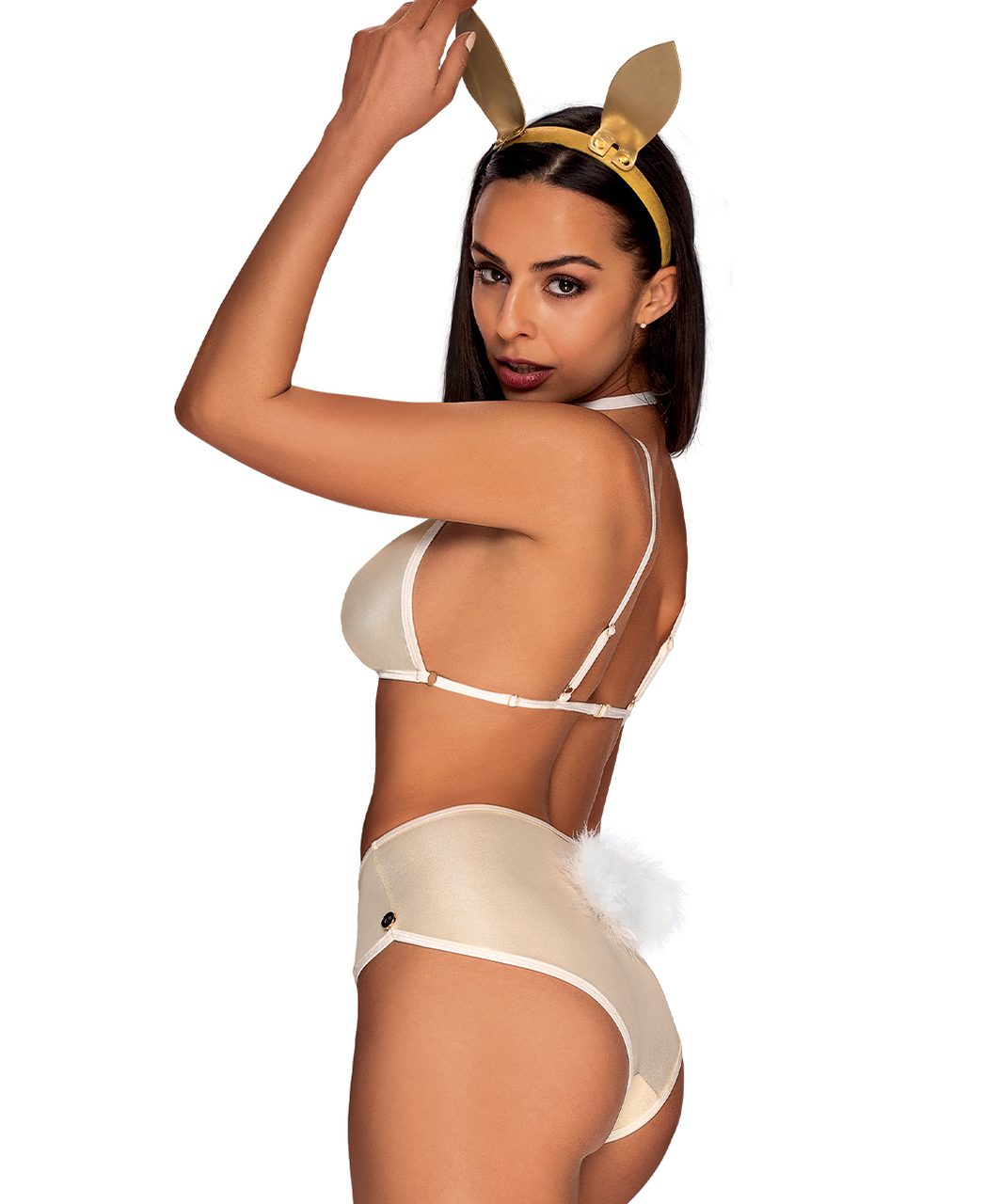 Obsessive Neo Goldes Sexy Bunny Shiny Set - Image 2