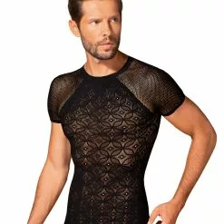 Obsessive Black Net T-shirt