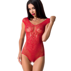Passion BS064 Net Crotchless Bodysuit