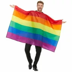 Rainbow Pride LGBT Flag Poncho
