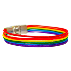Rainbow Pride String Bracelet