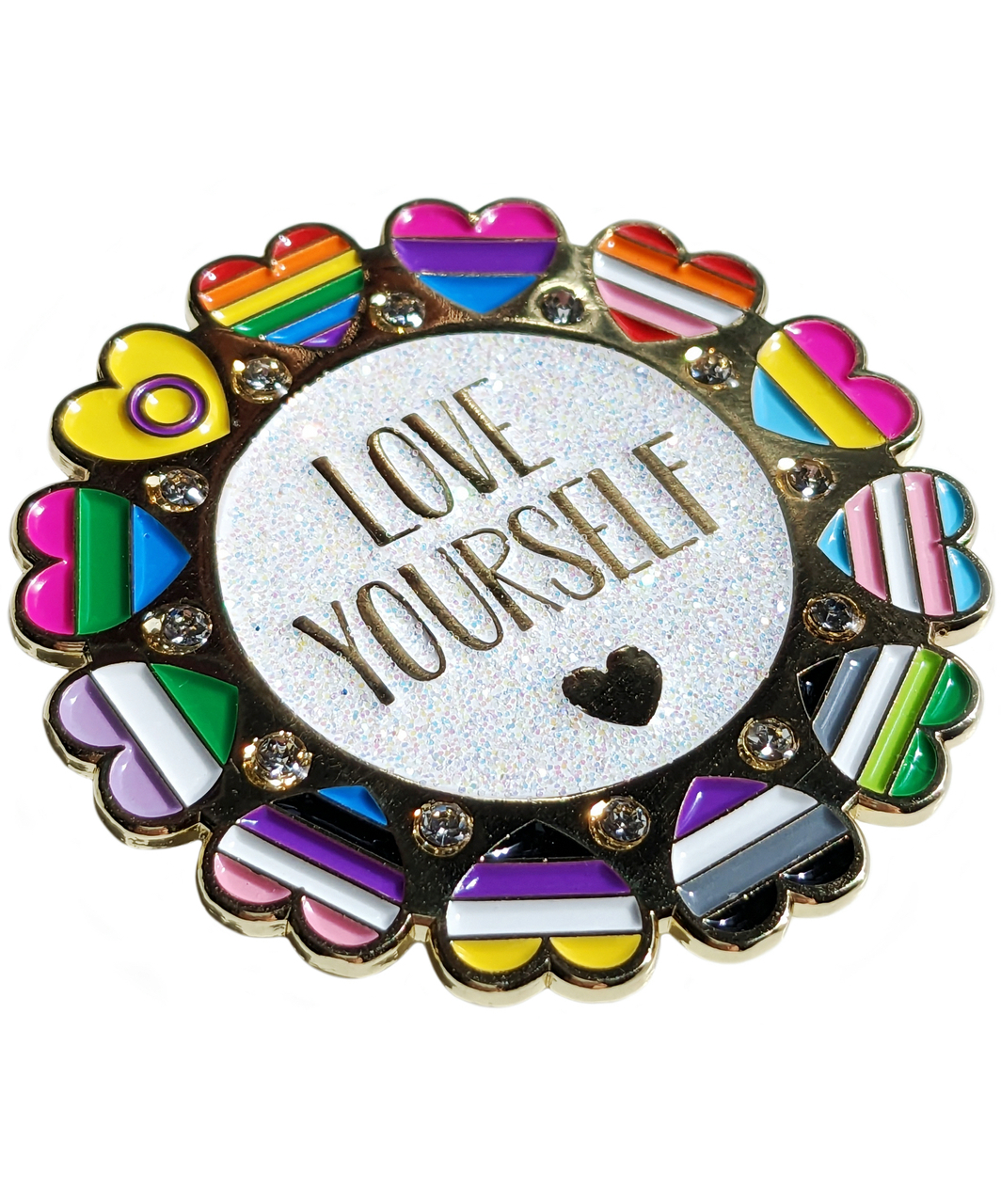 Rainbow Pride Spectrum Pin - Image 2
