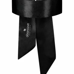 Obsessive Black Ribbon Blindfold