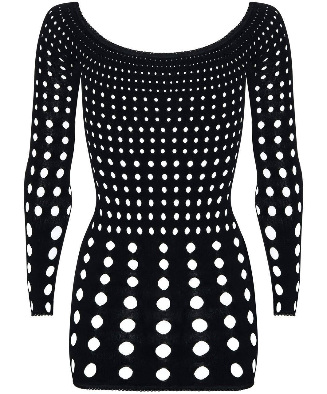 Obsessive Black Bodycon Mini Dress - Image 3