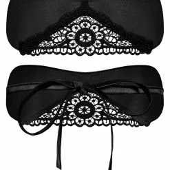Obsessive Black Satin Blindfold