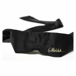 Bijoux Indiscrets Black Satin Blindfold