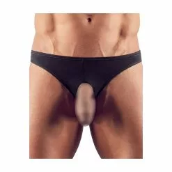 Svenjoyment Black String With Openings