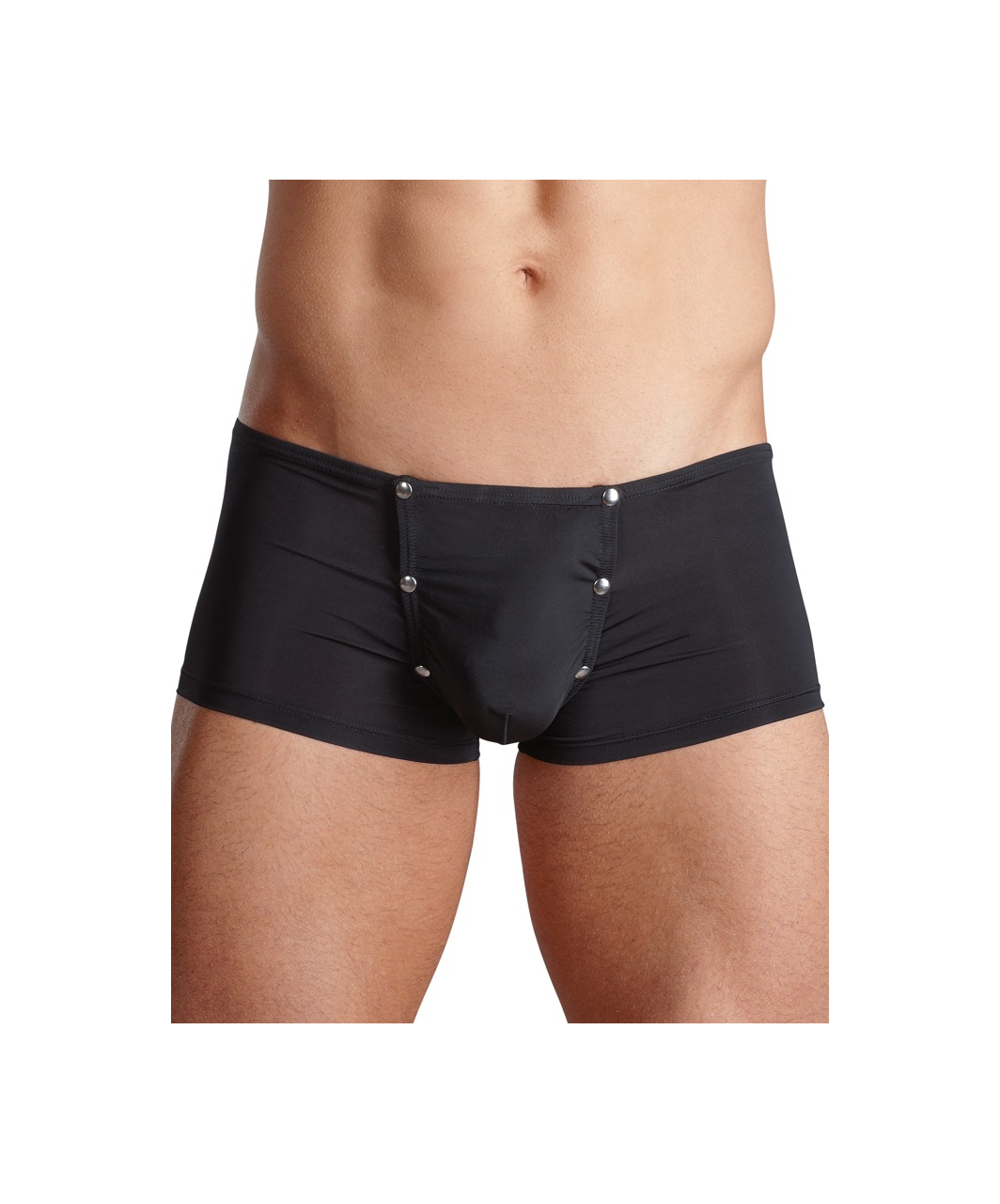 Svenjoyment Black Trunks With Press Studs