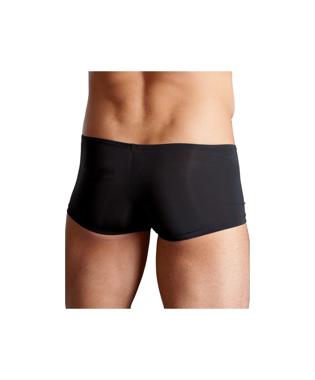 Svenjoyment Black Trunks With Press Studs - Image 3