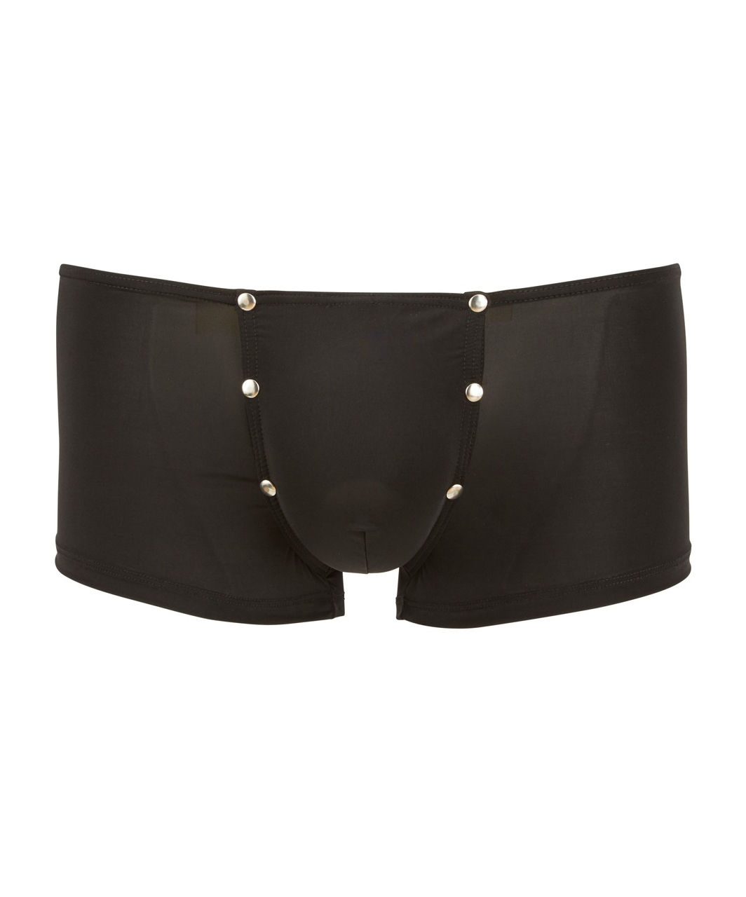 Svenjoyment Black Trunks With Press Studs - Image 4