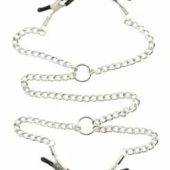 Temptation Unboxed Chained Nipple & Labia Clamps