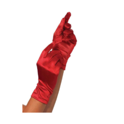 Leg Avenue Wrist Length Satin Gloves
